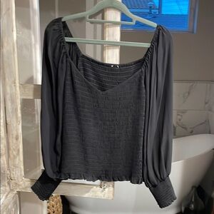 Elegant Black Women's Top